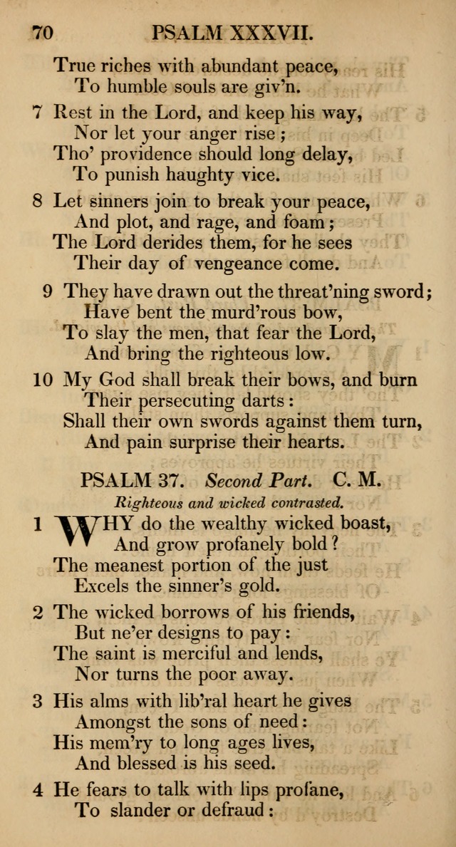 The Psalms and Hymns, with the Catechism, Confession of Faith, and Liturgy, of the Reformed Dutch Church in North America page 72