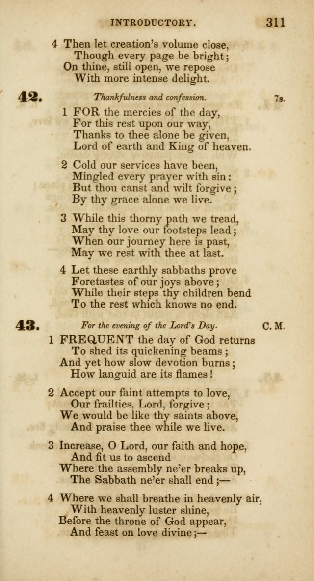 Psalms and Hymns, for Christian Use and Worship page 322