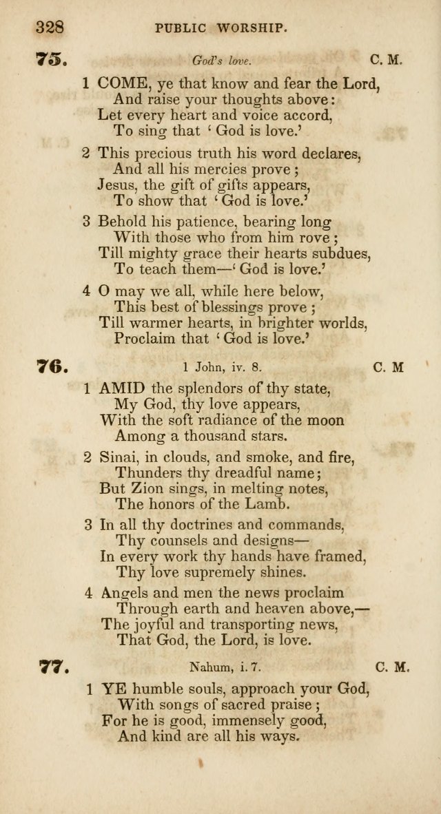 Psalms and Hymns, for Christian Use and Worship page 339
