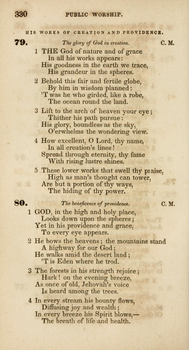 Psalms and Hymns, for Christian Use and Worship page 341