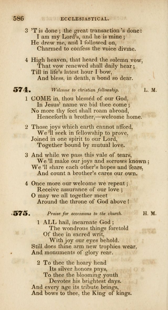 Psalms and Hymns, for Christian Use and Worship page 597