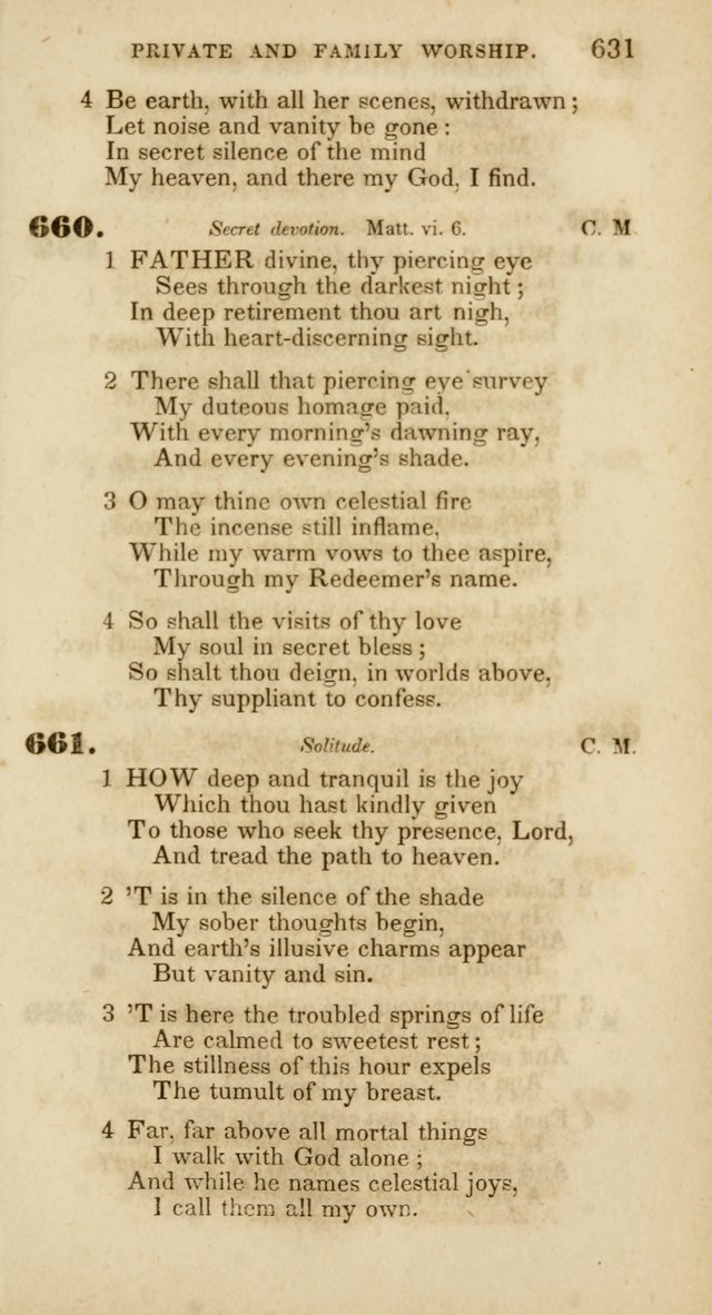 Psalms and Hymns, for Christian Use and Worship page 642