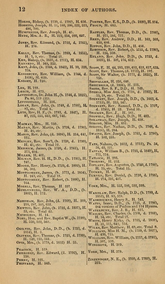 The Psalms and Hymns, with the Doctrinal Standards and Liturgy of the Reformed Protestant Dutch Church in North America page 1046
