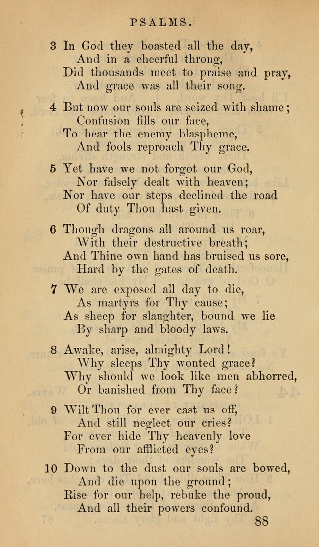 The Psalms and Hymns, with the Doctrinal Standards and Liturgy of the Reformed Protestant Dutch Church in North America page 1122