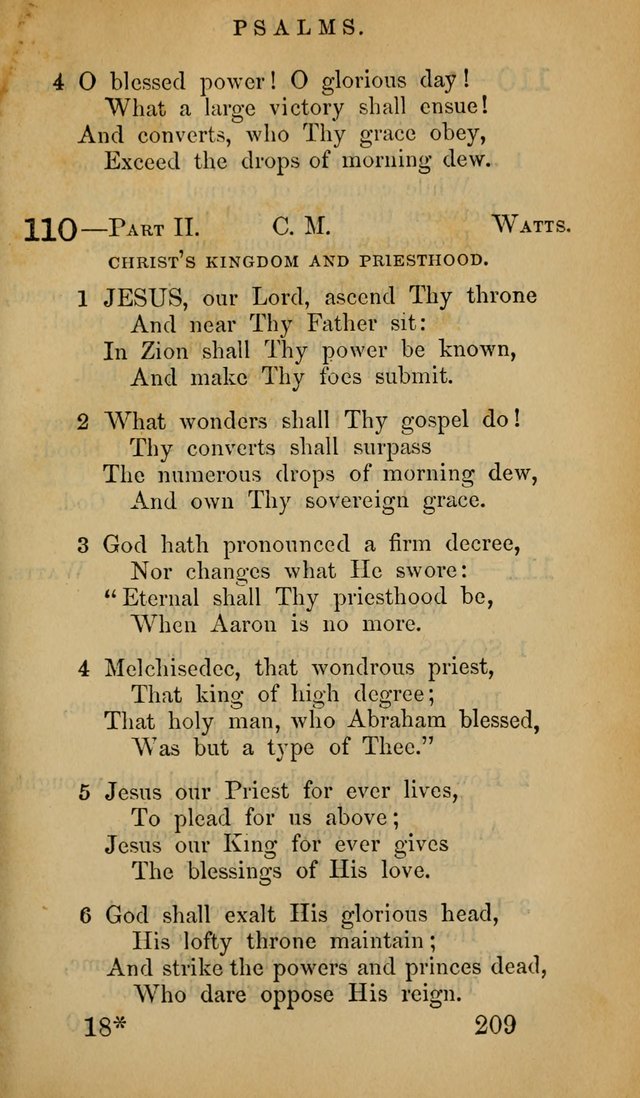 The Psalms and Hymns, with the Doctrinal Standards and Liturgy of the Reformed Protestant Dutch Church in North America page 1243