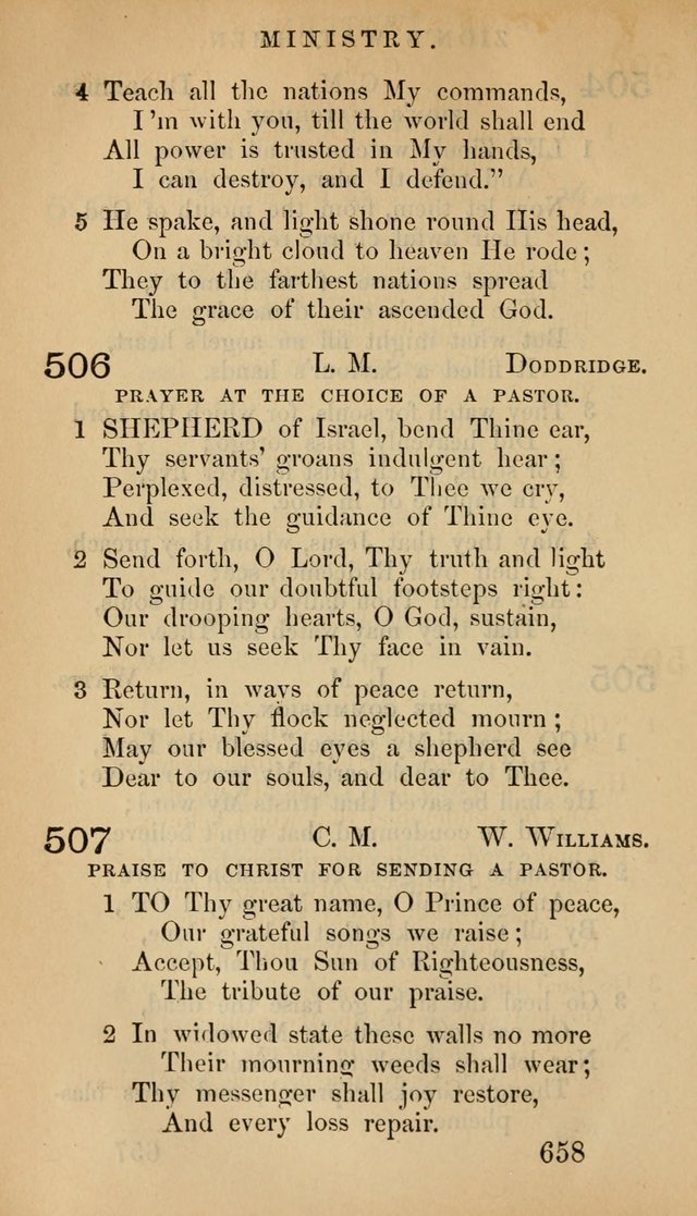 The Psalms and Hymns, with the Doctrinal Standards and Liturgy of the Reformed Protestant Dutch Church in North America page 1692