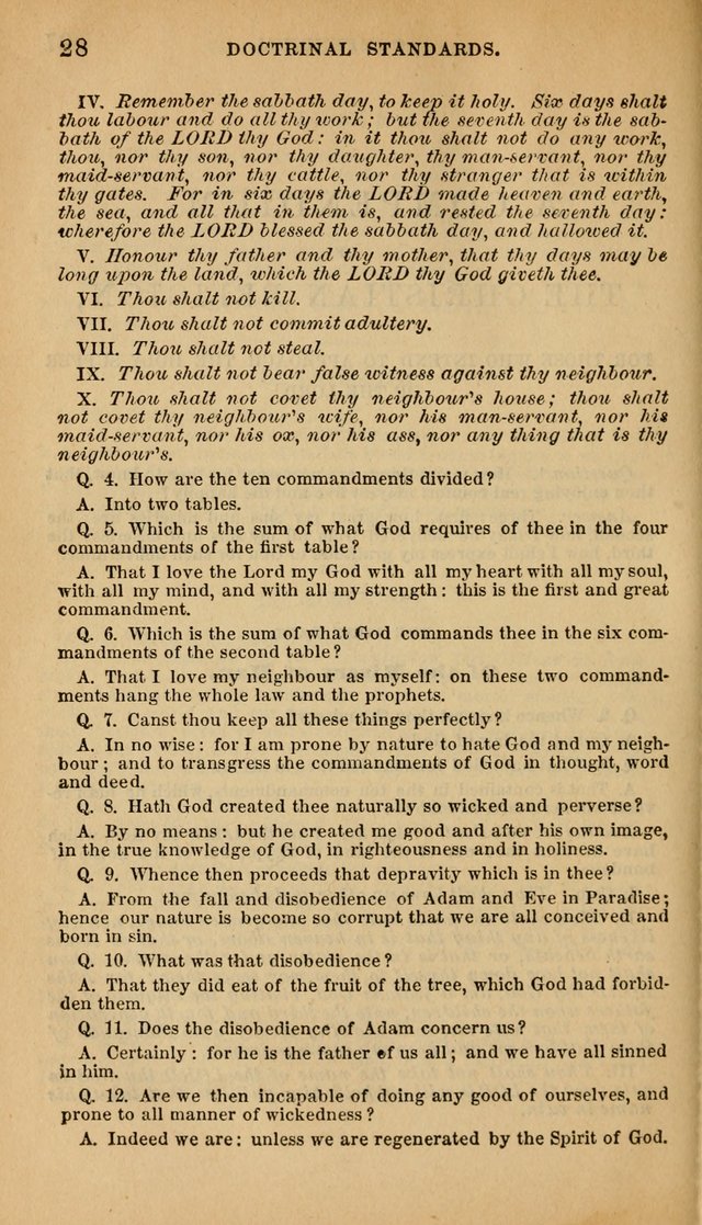 The Psalms and Hymns, with the Doctrinal Standards and Liturgy of the Reformed Protestant Dutch Church in North America page 1946