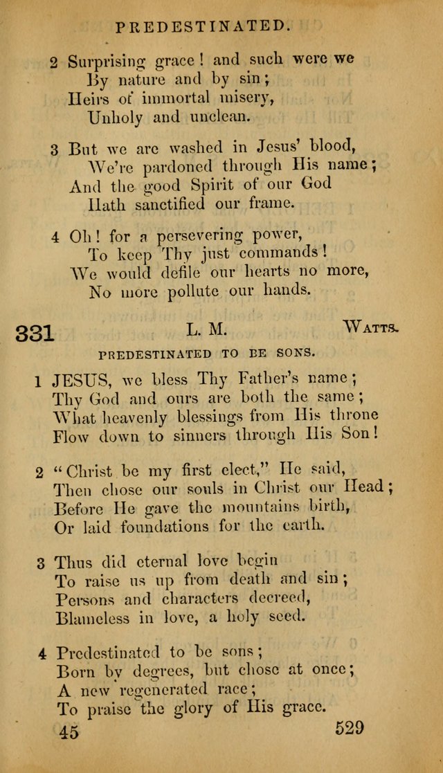 The Psalms and Hymns, with the Doctrinal Standards and Liturgy of the Reformed Protestant Dutch Church in North America page 537