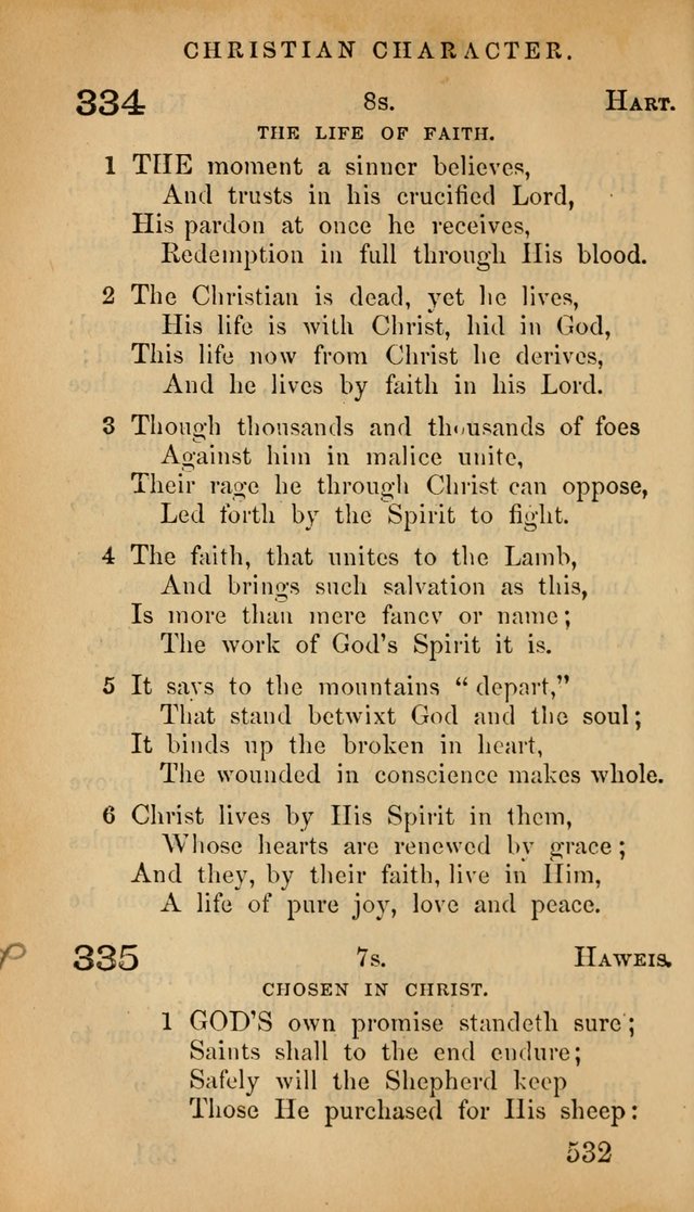 The Psalms and Hymns, with the Doctrinal Standards and Liturgy of the Reformed Protestant Dutch Church in North America page 540