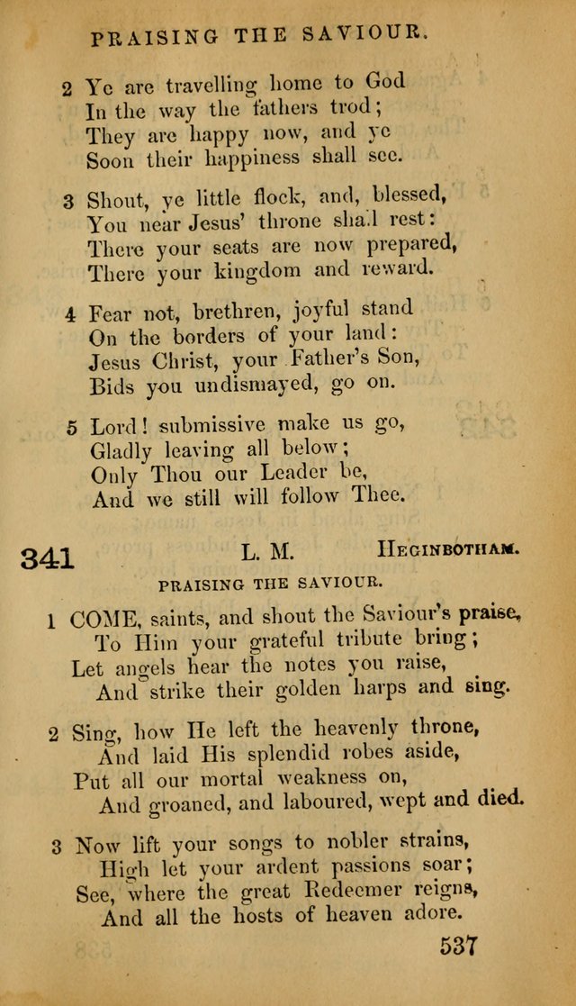 The Psalms and Hymns, with the Doctrinal Standards and Liturgy of the Reformed Protestant Dutch Church in North America page 545
