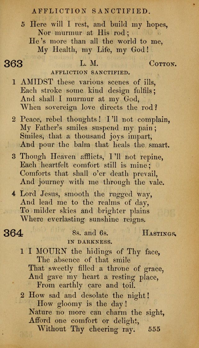 The Psalms and Hymns, with the Doctrinal Standards and Liturgy of the Reformed Protestant Dutch Church in North America page 563
