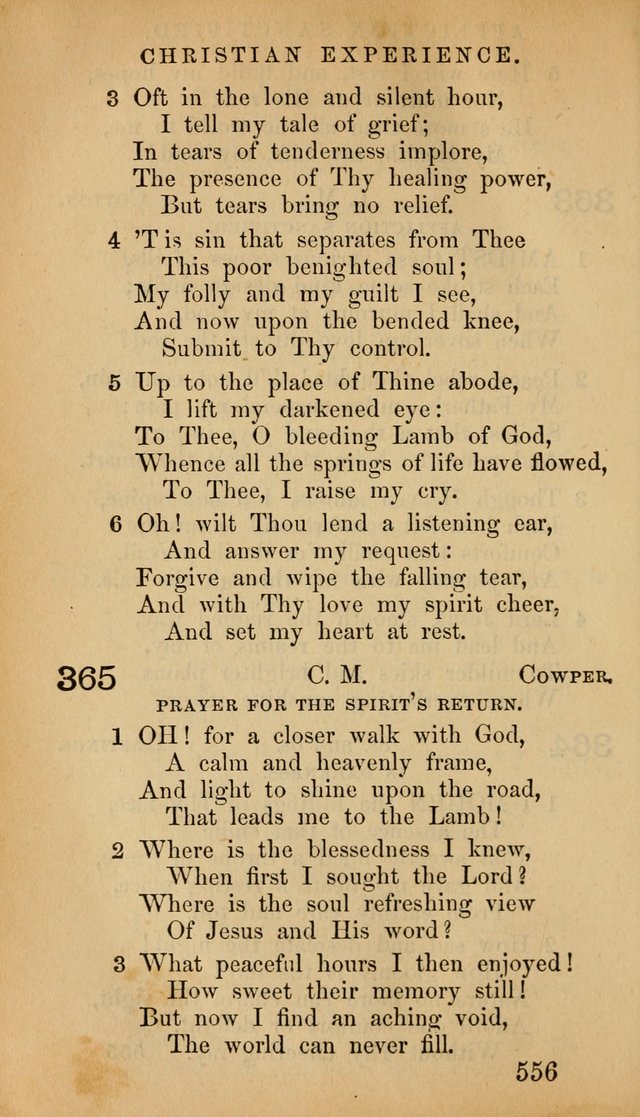 The Psalms and Hymns, with the Doctrinal Standards and Liturgy of the Reformed Protestant Dutch Church in North America page 564