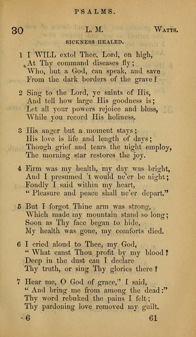 The Psalms and Hymns, with the Doctrinal Standards and Liturgy of the Reformed Protestant Dutch Church in North America page 69