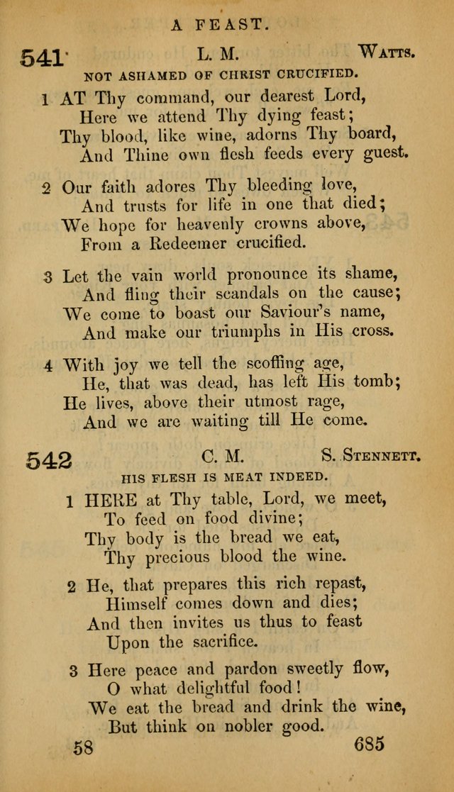 The Psalms and Hymns, with the Doctrinal Standards and Liturgy of the Reformed Protestant Dutch Church in North America page 693