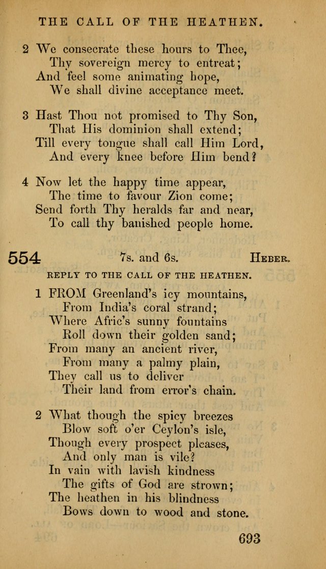 The Psalms and Hymns, with the Doctrinal Standards and Liturgy of the Reformed Protestant Dutch Church in North America page 701