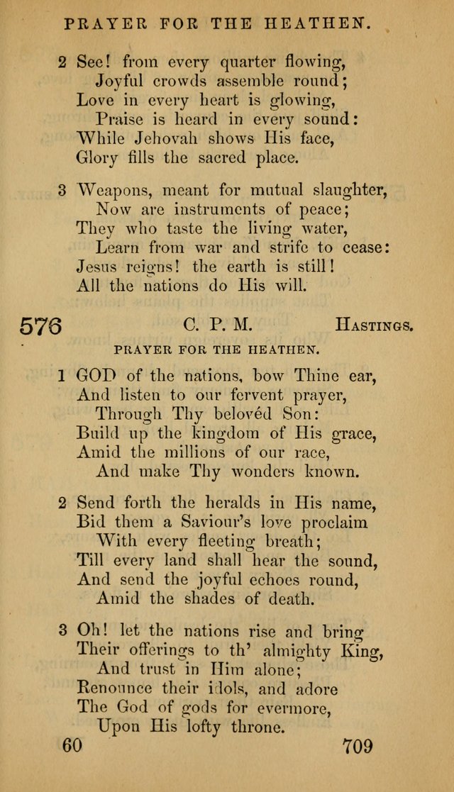 The Psalms and Hymns, with the Doctrinal Standards and Liturgy of the Reformed Protestant Dutch Church in North America page 717