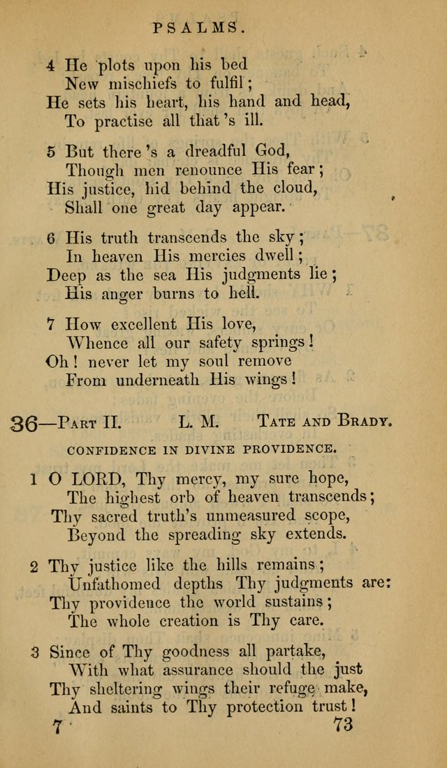 The Psalms and Hymns, with the Doctrinal Standards and Liturgy of the Reformed Protestant Dutch Church in North America page 81