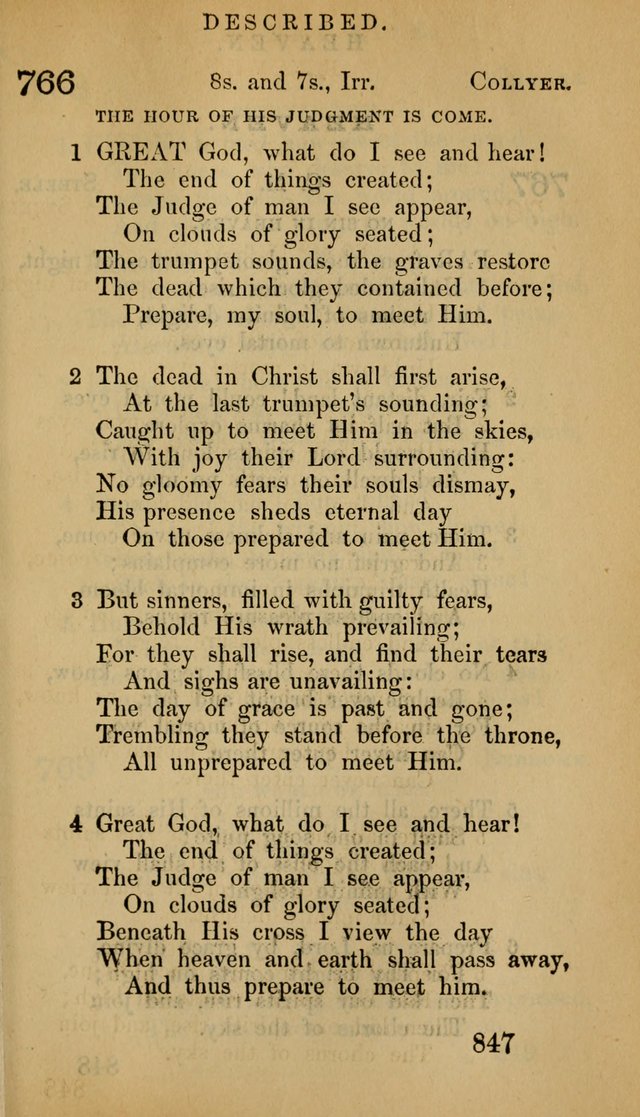 The Psalms and Hymns, with the Doctrinal Standards and Liturgy of the Reformed Protestant Dutch Church in North America page 855