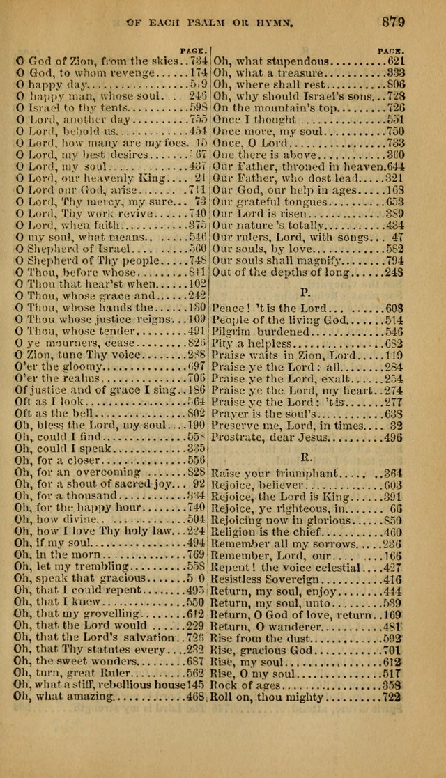 The Psalms and Hymns, with the Doctrinal Standards and Liturgy of the Reformed Protestant Dutch Church in North America page 887