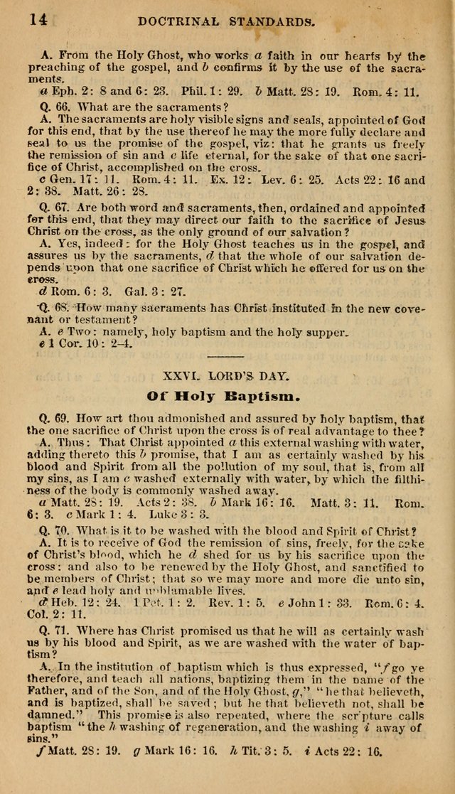 The Psalms and Hymns, with the Doctrinal Standards and Liturgy of the Reformed Protestant Dutch Church in North America page 906