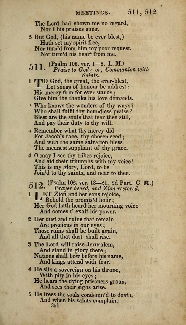 The Psalms and Hymns of Dr. Watts page 345