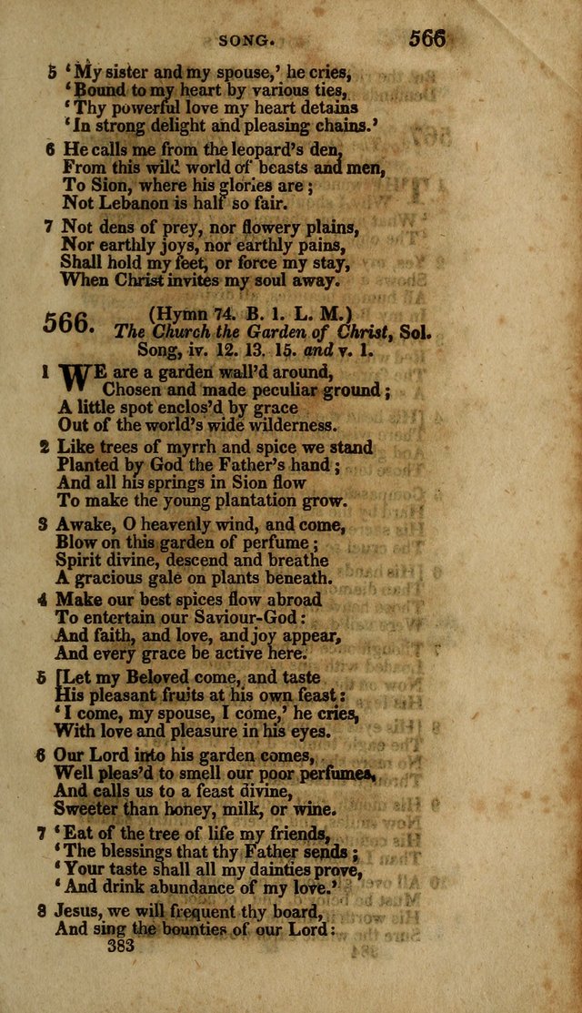 The Psalms and Hymns of Dr. Watts page 377