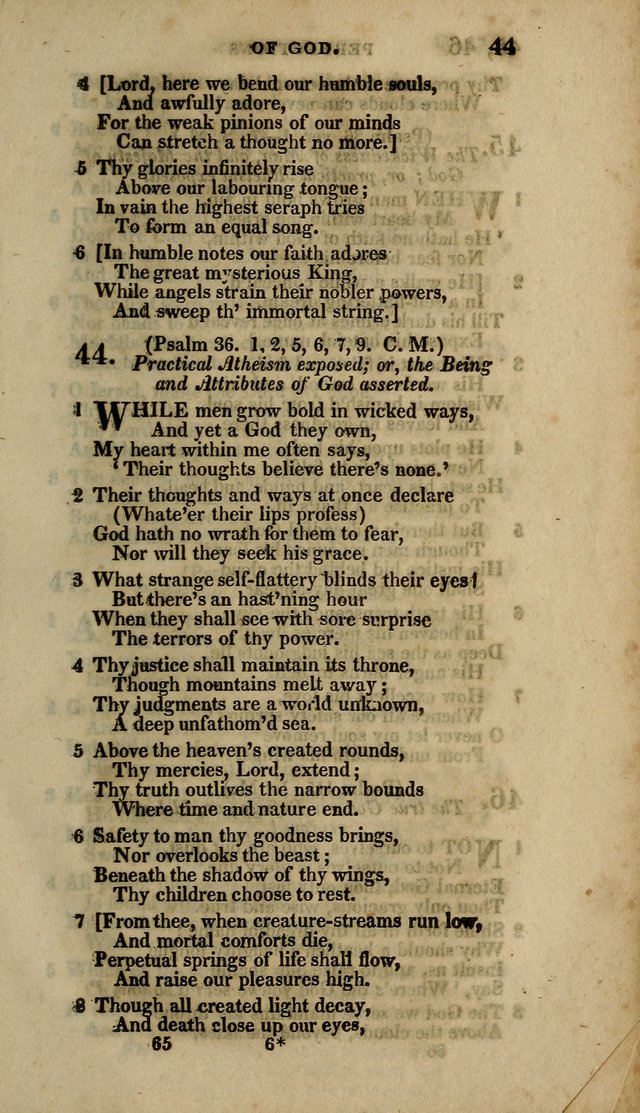 The Psalms and Hymns of Dr. Watts page 61
