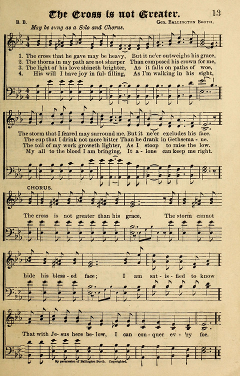 Praise Hymns and Full Salvation Songs page 13