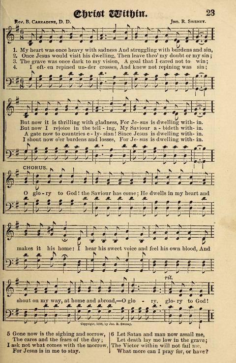 Praise Hymns and Full Salvation Songs page 23