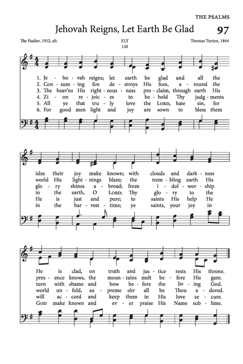 Psalms and Hymns to the Living God page 129