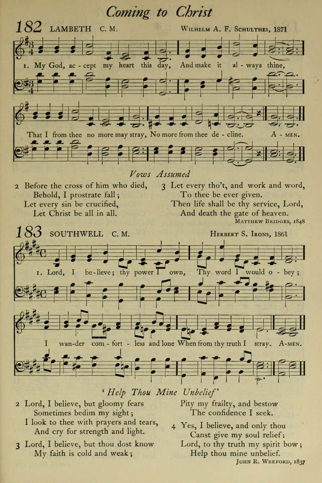 The Pilgrim Hymnal: with responsive readings and other aids to worship page 143