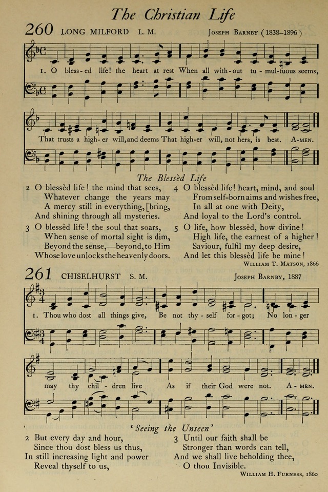 The Pilgrim Hymnal: with responsive readings and other aids to worship page 196