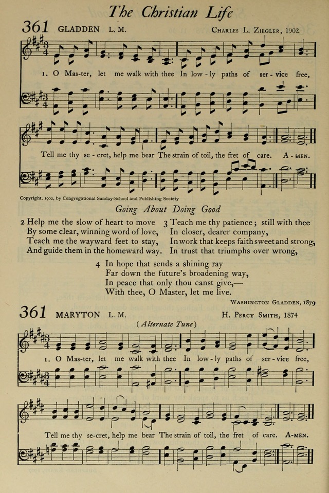 The Pilgrim Hymnal: with responsive readings and other aids to worship page 268