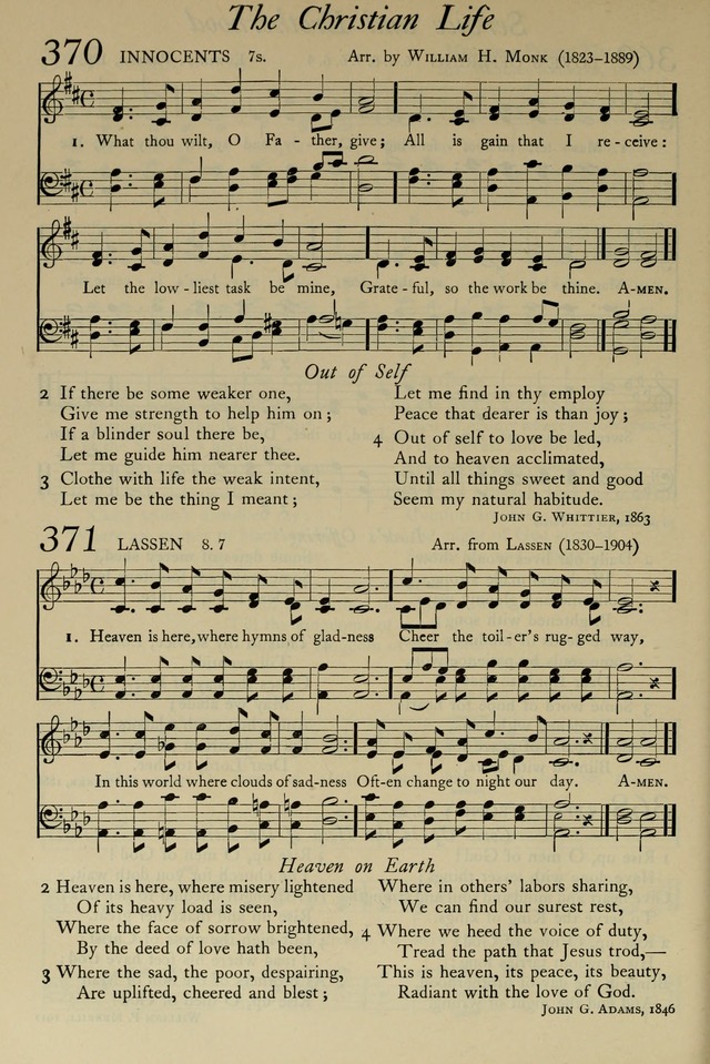 The Pilgrim Hymnal: with responsive readings and other aids to worship page 276