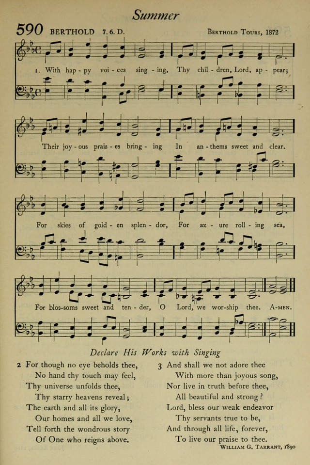 The Pilgrim Hymnal: with responsive readings and other aids to worship page 437