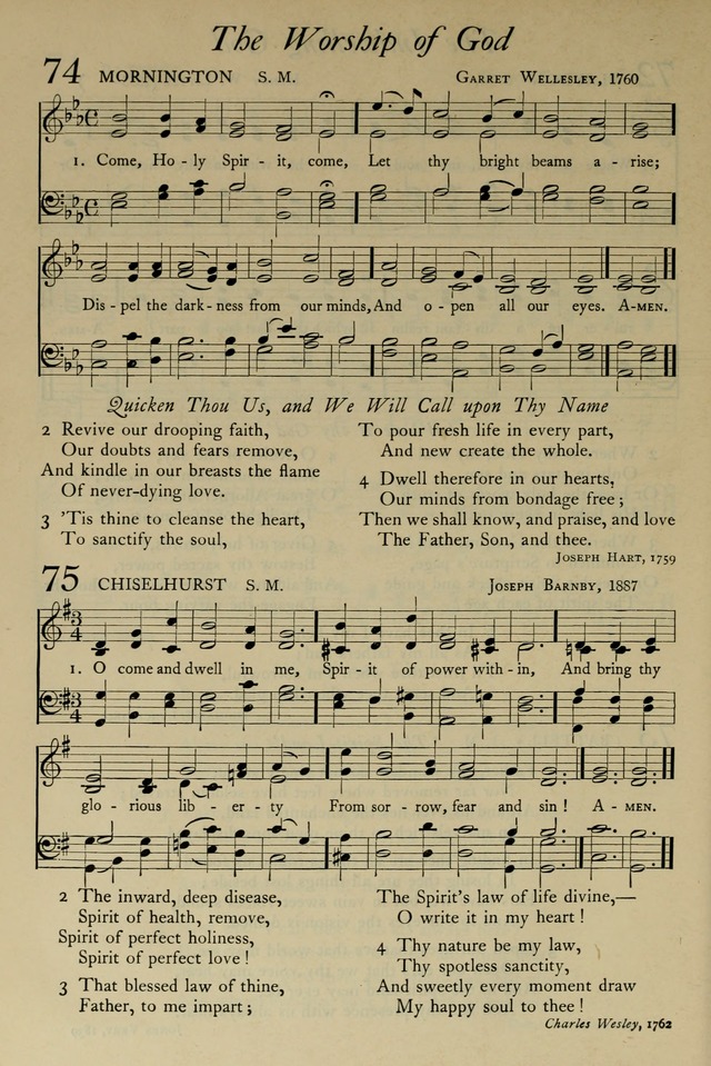 The Pilgrim Hymnal: with responsive readings and other aids to worship page 56