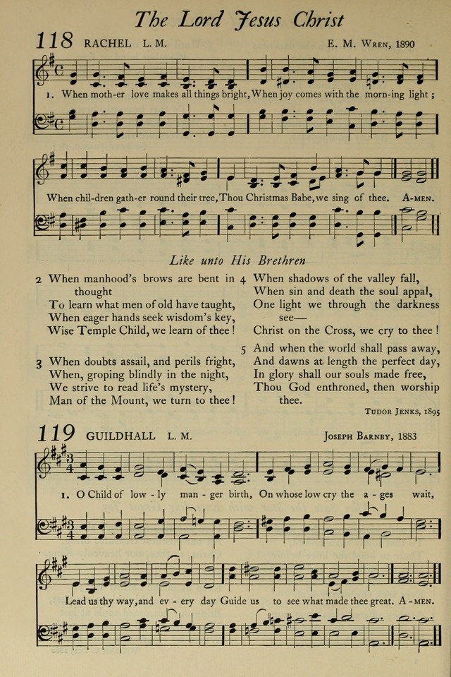The Pilgrim Hymnal: with responsive readings and other aids to worship page 92
