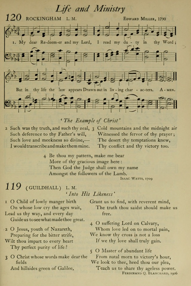 The Pilgrim Hymnal: with responsive readings and other aids to worship page 93