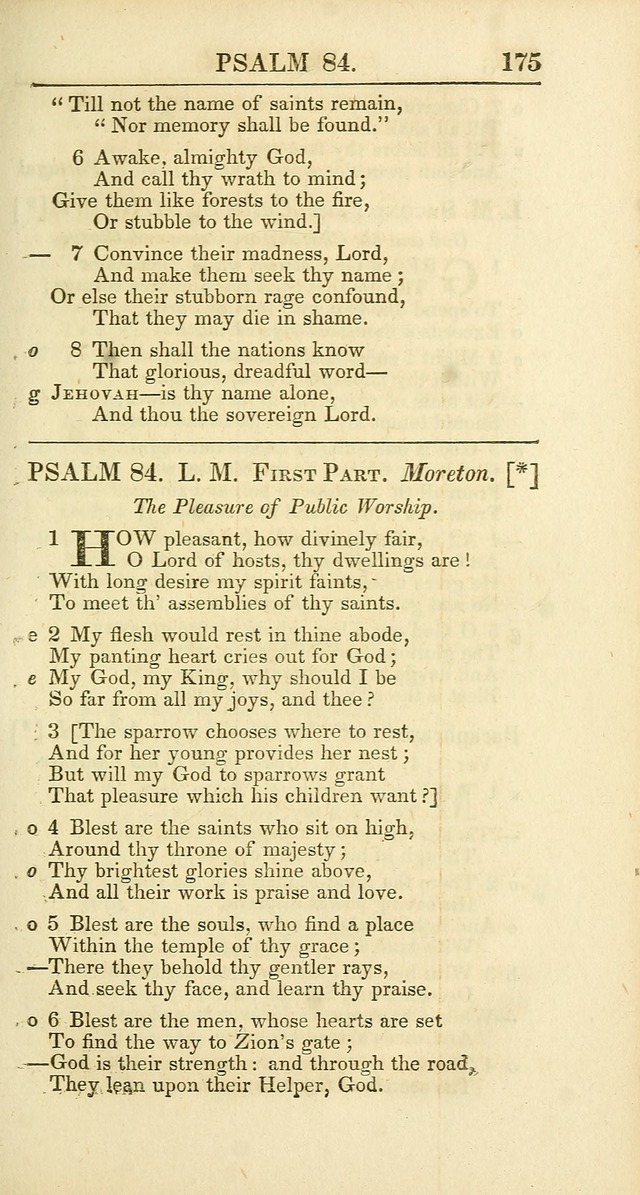 The Psalms, Hymns and Spiritual Songs of the Rev. Isaac Watts, D. D.:  to which are added select hymns, from other authors; and directions for musical expression (New ed.) page 125