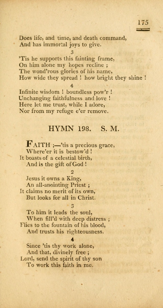 Psalms, Hymns and Spiritual Songs: selected and designed for the use of  the church universal, in public and private devotion; with an appendix, containing the original hymns omitted in the last ed. page 177