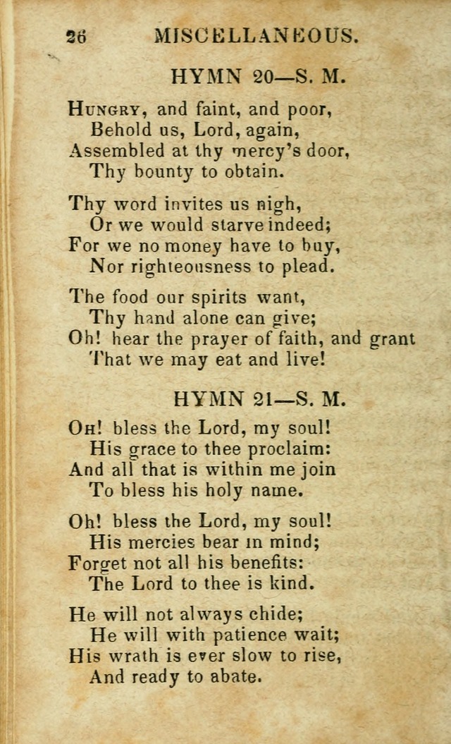 Psalms, Hymns and Spiritual Songs, Original and Selected. (14th stereotype ed.) page 282