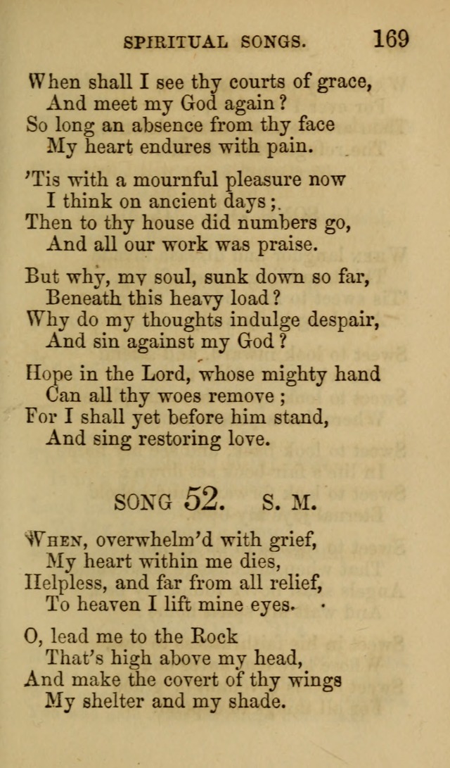 Psalms, Hymns and Spiritual Songs, Original and Selected. (7th ed.) page 169