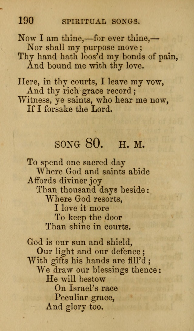 Psalms, Hymns and Spiritual Songs, Original and Selected. (7th ed.) page 190