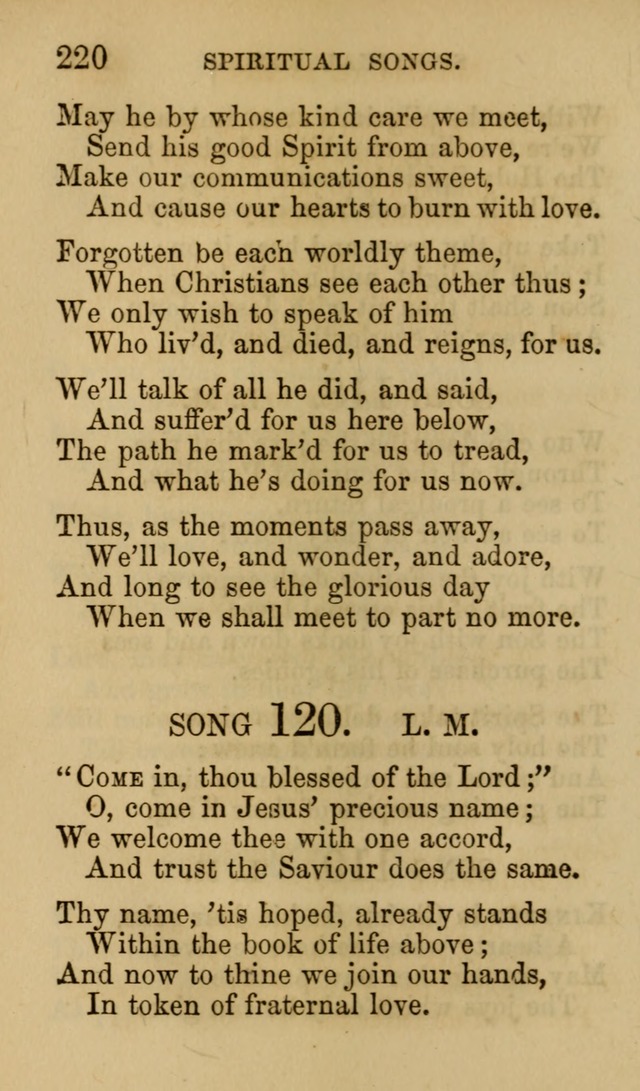 Psalms, Hymns and Spiritual Songs, Original and Selected. (7th ed.) page 220