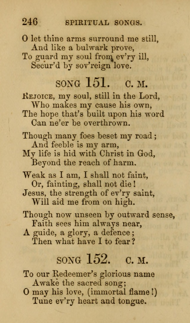 Psalms, Hymns and Spiritual Songs, Original and Selected. (7th ed.) page 246