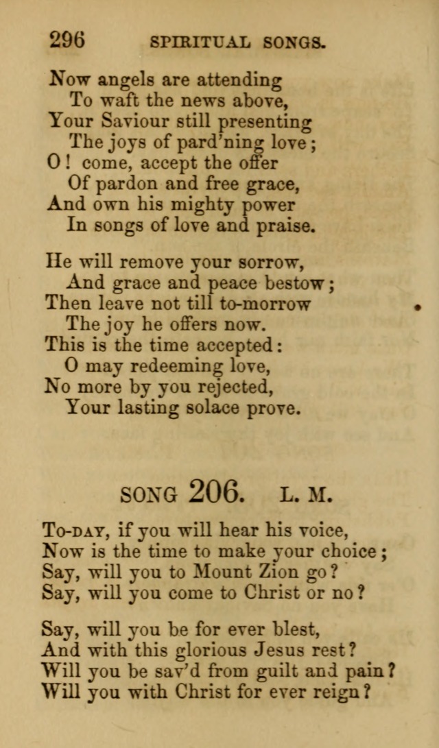 Psalms, Hymns and Spiritual Songs, Original and Selected. (7th ed.) page 296