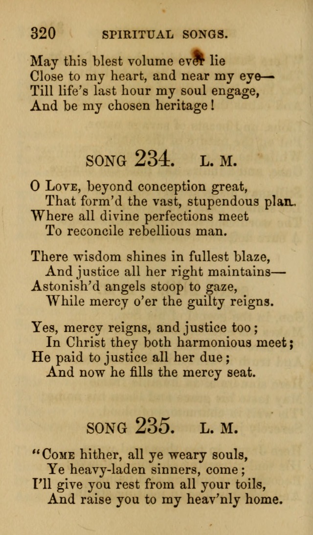 Psalms, Hymns and Spiritual Songs, Original and Selected. (7th ed.) page 320