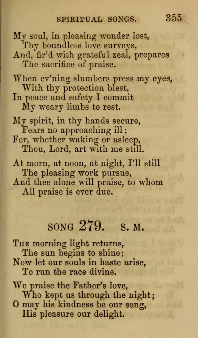 Psalms, Hymns and Spiritual Songs, Original and Selected. (7th ed.) page 355