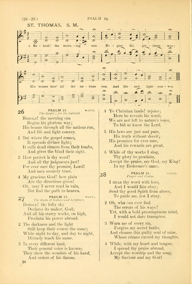 Psalms and Hymns and Spiritual Songs: a manual of worship for the church of Christ page 20
