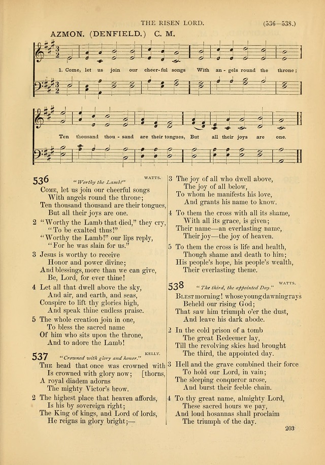 Psalms and Hymns and Spiritual Songs: a manual of worship for the church of Christ page 203